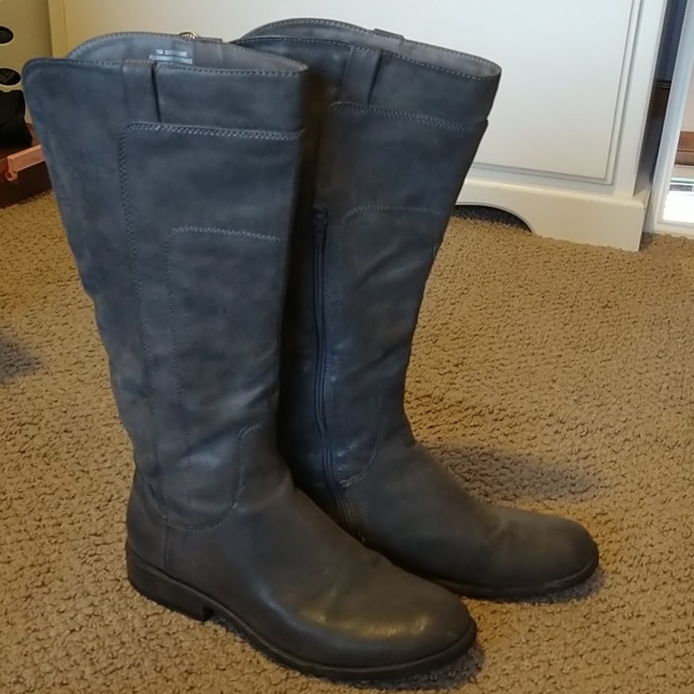 Gray Boots